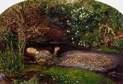 Sir John Everett Millais Ophelia (mk09) oil on canvas